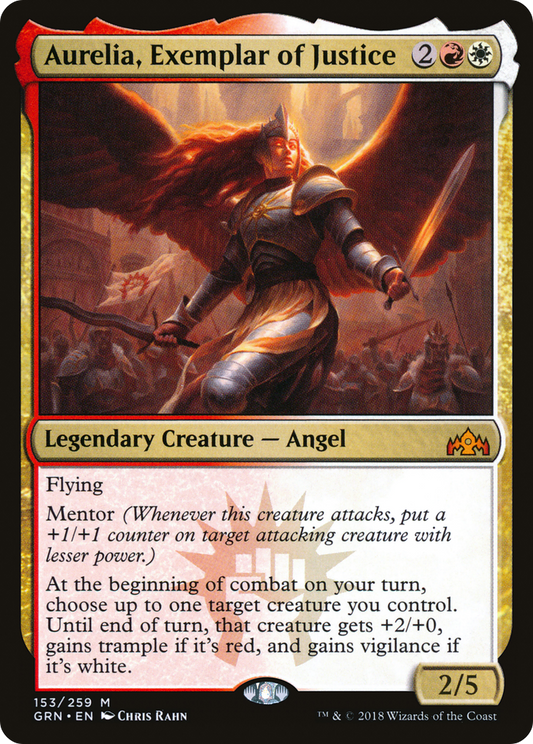 Aurelia, Exemplar of Justice (GRN) #153 [EN/N]