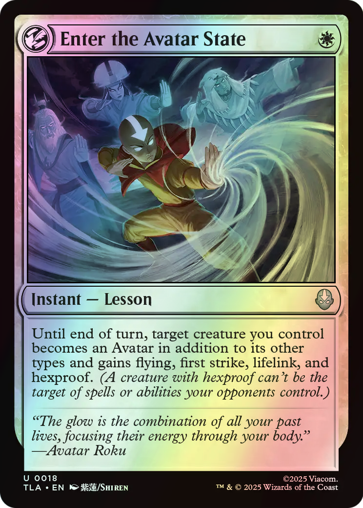 Enter the Avatar State (TLA) #18 [EN/F] s/o