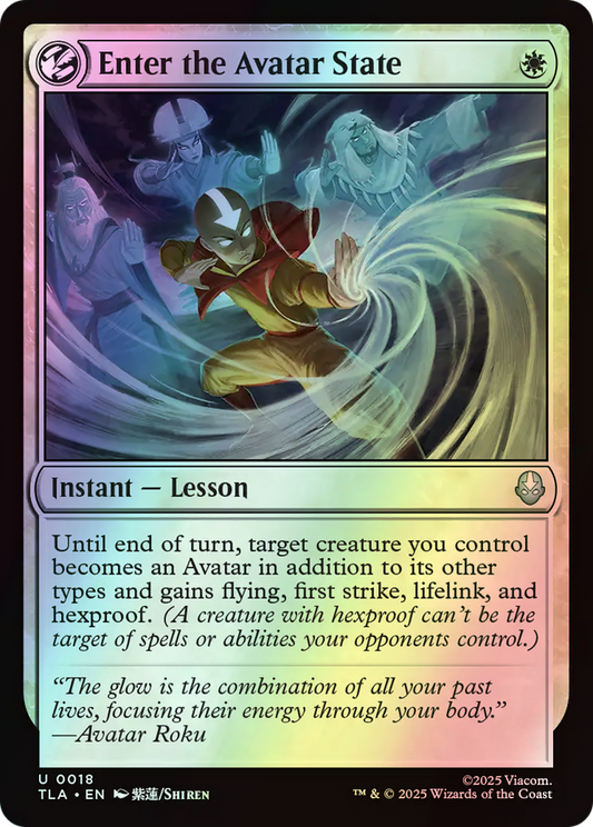 Enter the Avatar State (TLA) #18 [EN/F] s/o