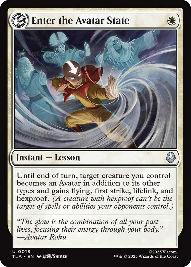 Enter the Avatar State (TLA) #18 [EN/N] s/o