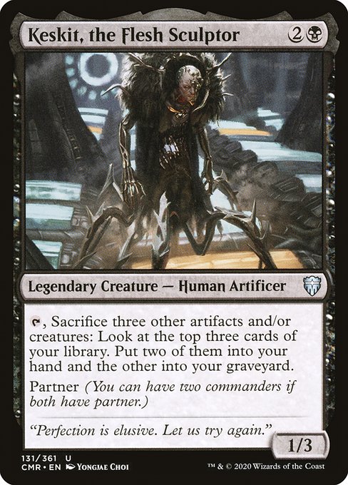 Keskit, the Flesh Sculptor (CMR) #131 [EN/N]