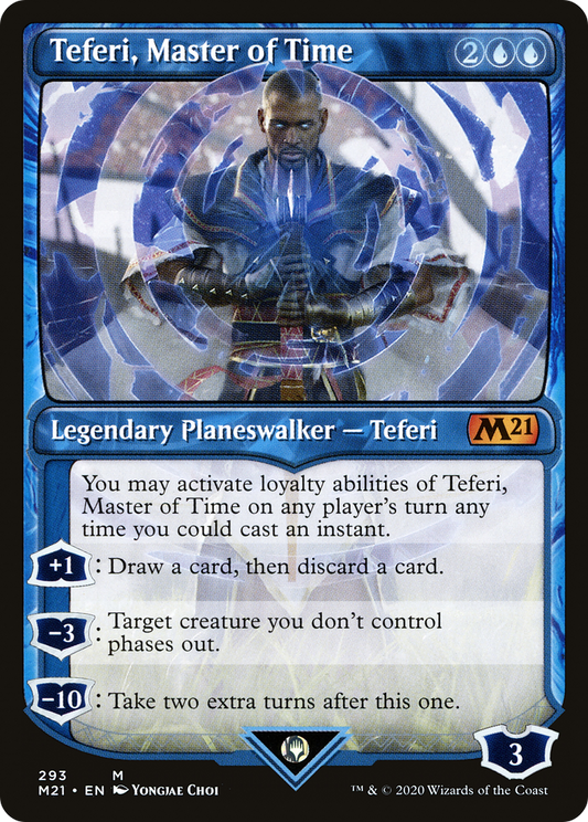 Teferi, Master of Time (M21) #293 [EN/N] s/o