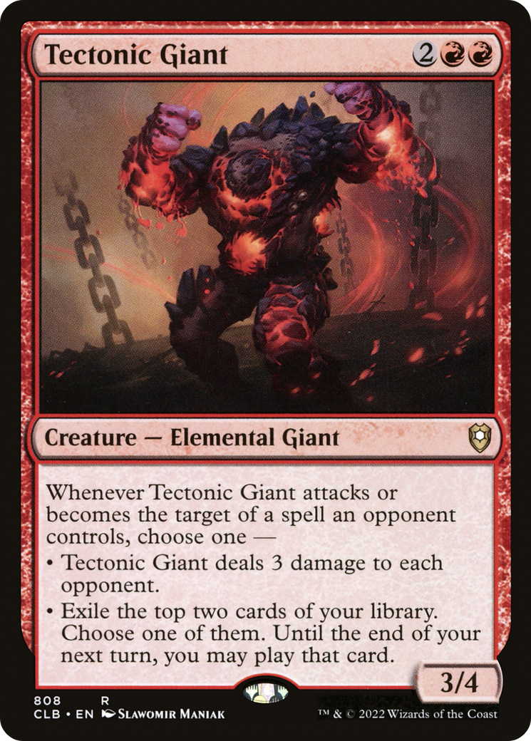Tectonic Giant (CLB) #808 [EN/N]