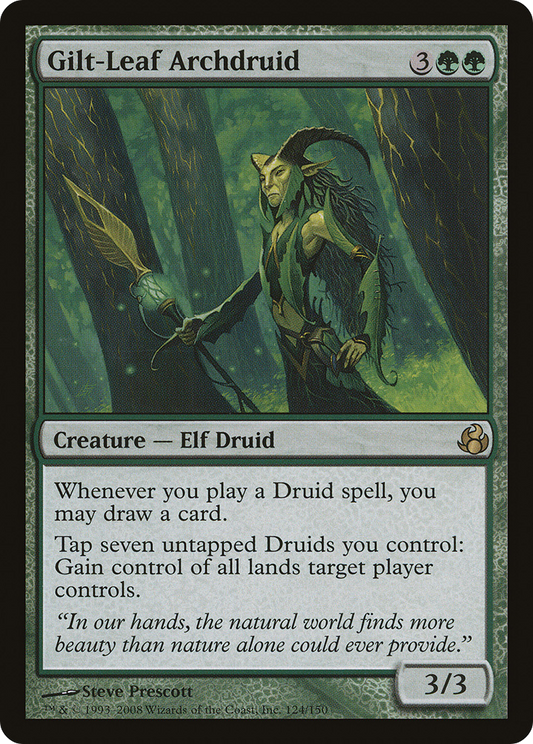 Gilt-Leaf Archdruid (MOR) #124 [EN/N]