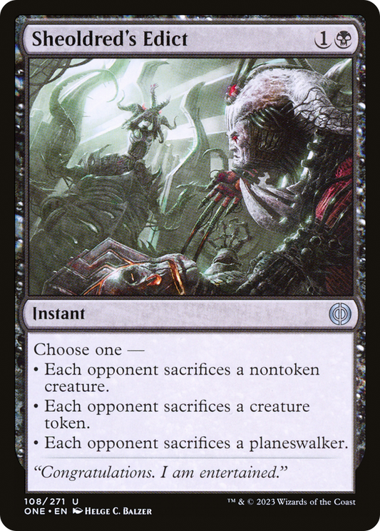 Sheoldred's Edict (ONE) #108 [EN/N] s/o
