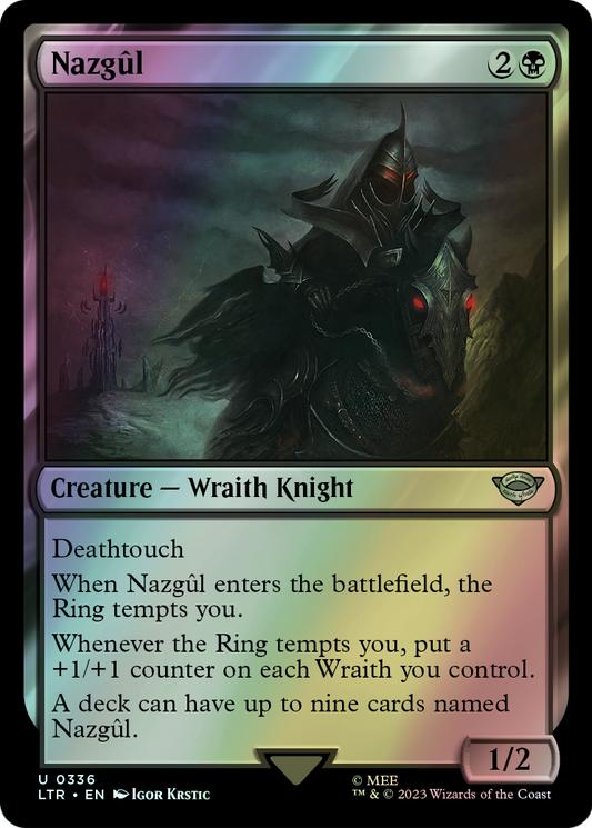 Nazgûl (LTR) #336 [EN/F]