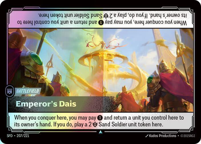 Emperor's Dais (SFD) #207 [EN/F]