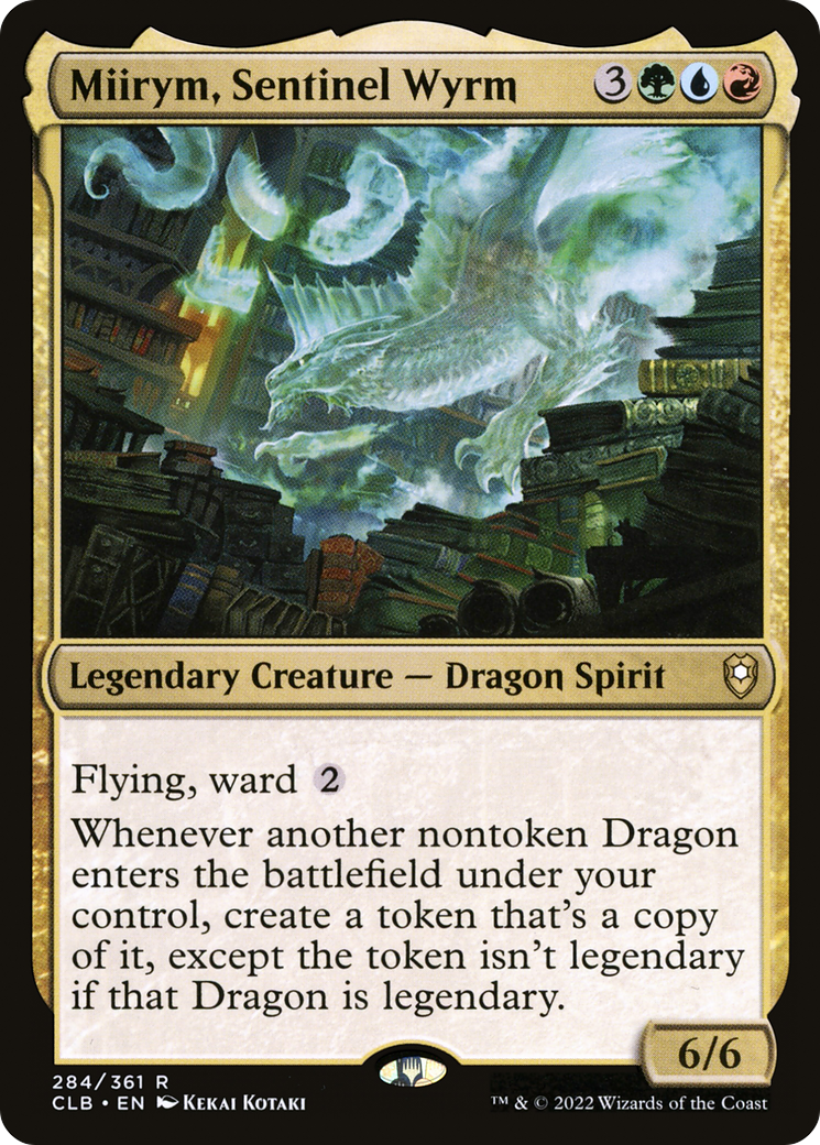 Miirym, Sentinel Wyrm (CLB) #284 [EN/N]