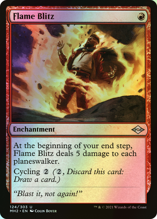 Flame Blitz (MH2) #124 [EN/F]