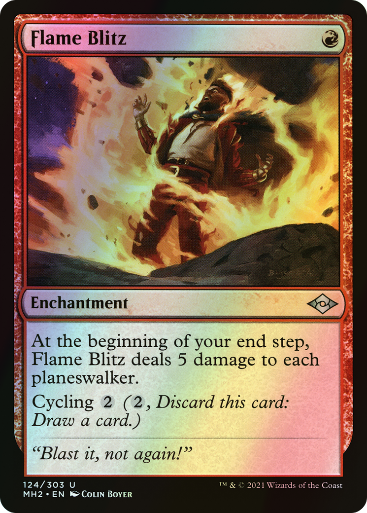 Flame Blitz (MH2) #124 [EN/F]