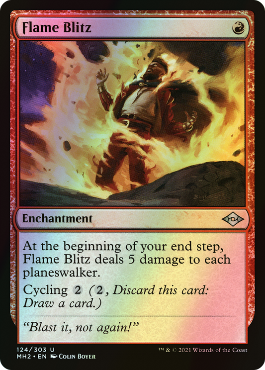 Flame Blitz (MH2) #124 [EN/F]
