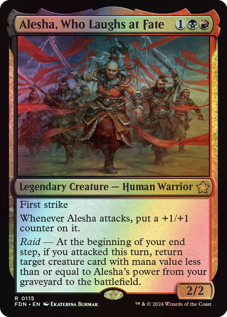 Alesha, Who Laughs at Fate (FDN) #115 [EN/F] s/o