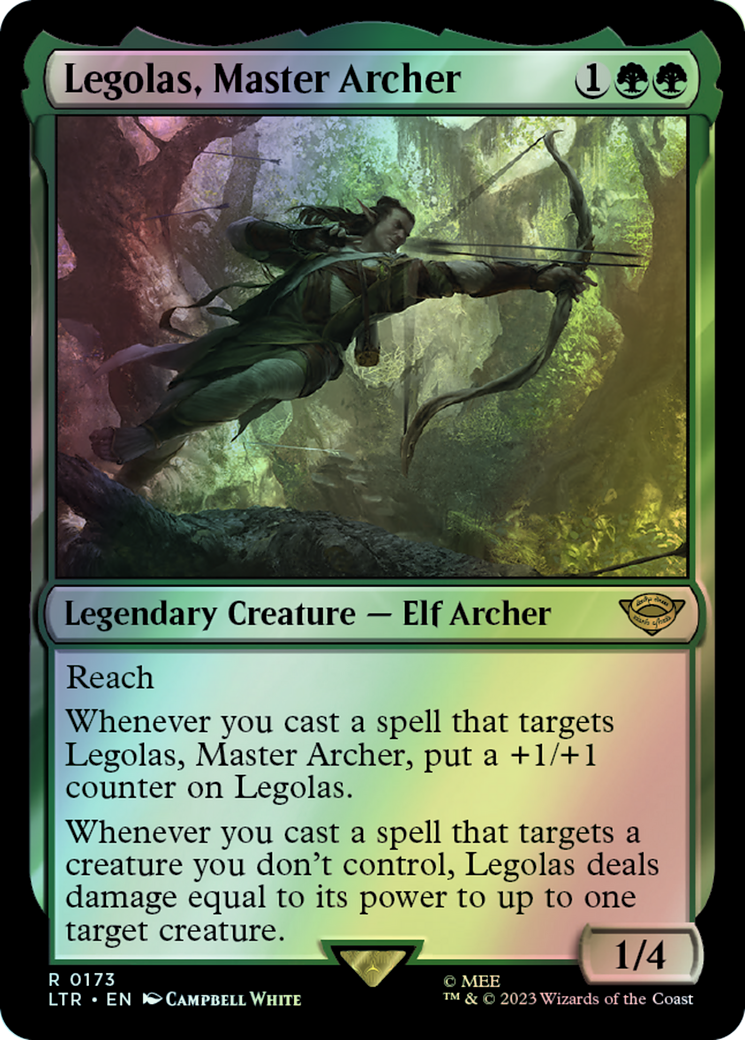 Legolas, Master Archer (LTR) #173 [EN/F] s/o