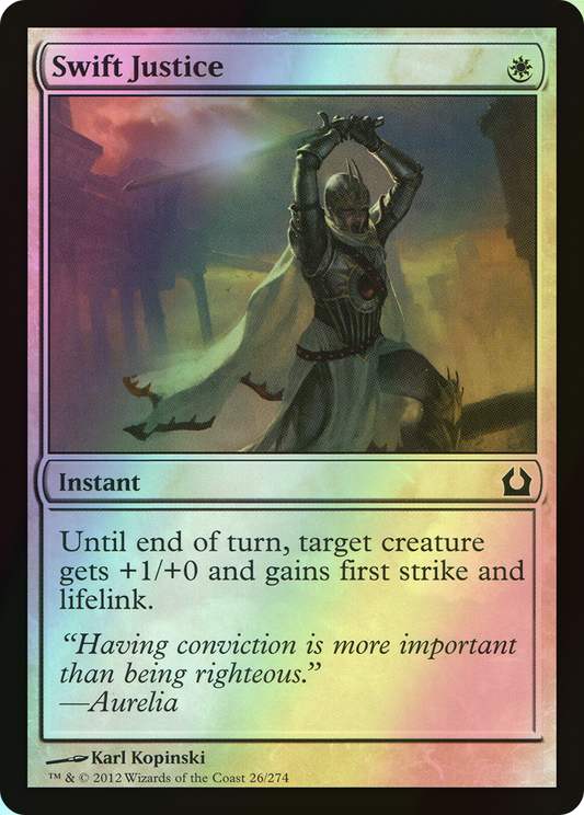 Swift Justice (RTR) #26 [EN/F]