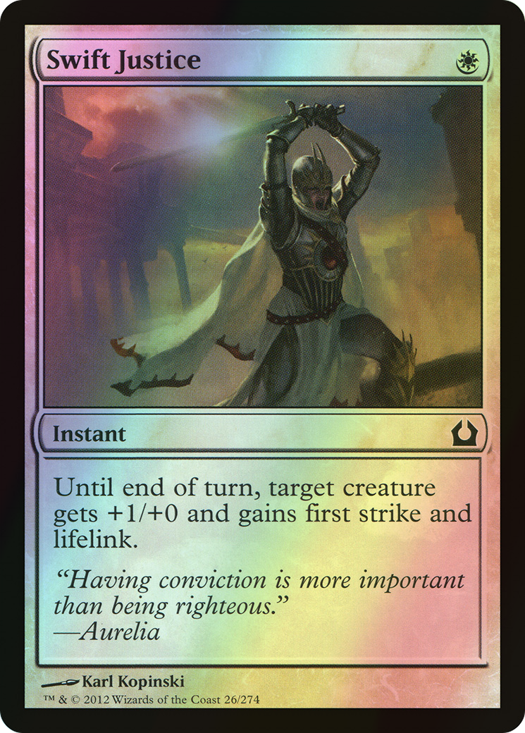 Swift Justice (RTR) #26 [EN/F]
