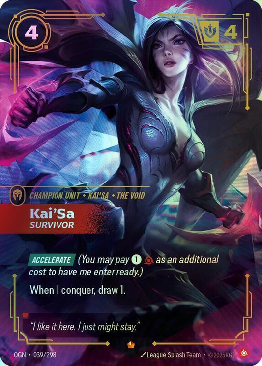 Kai'Sa - Survivor (OGN) #039 [EN/F]
