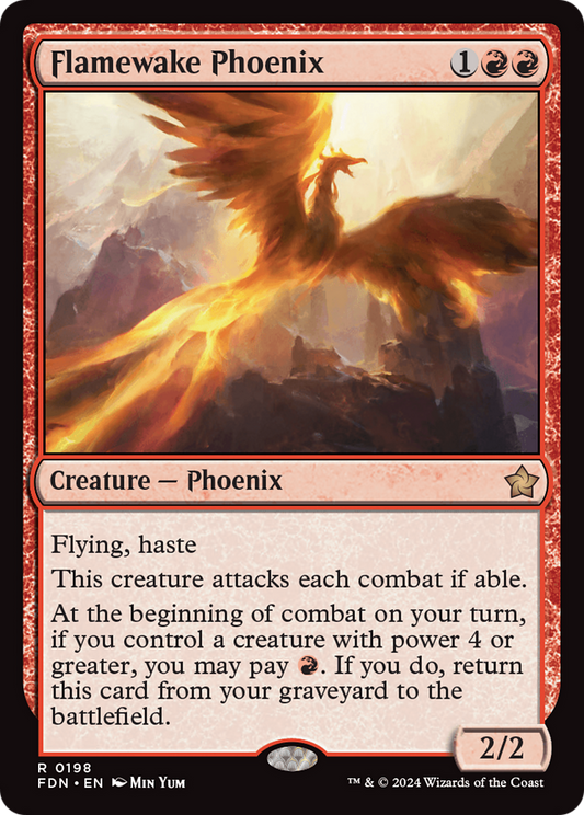 Flamewake Phoenix (FDN) #198 [EN/N]