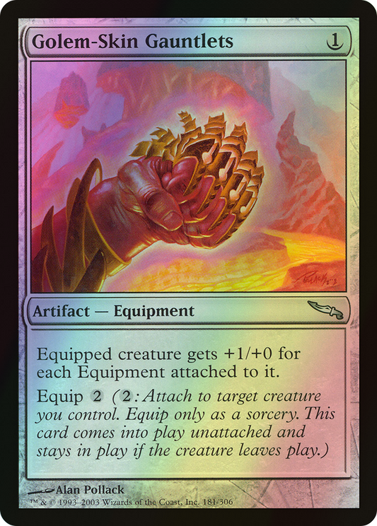 Golem-Skin Gauntlets (MRD) #181 [EN/F]