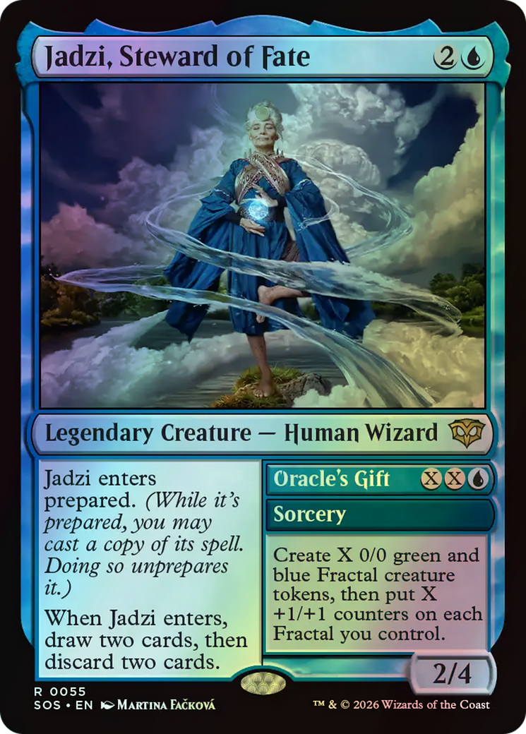 Jadzi, Steward of Fate // Oracle's Gift (SOS) #55 [EN/F]
