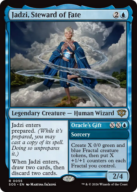 Jadzi, Steward of Fate // Oracle's Gift (SOS) #55 [EN/N]