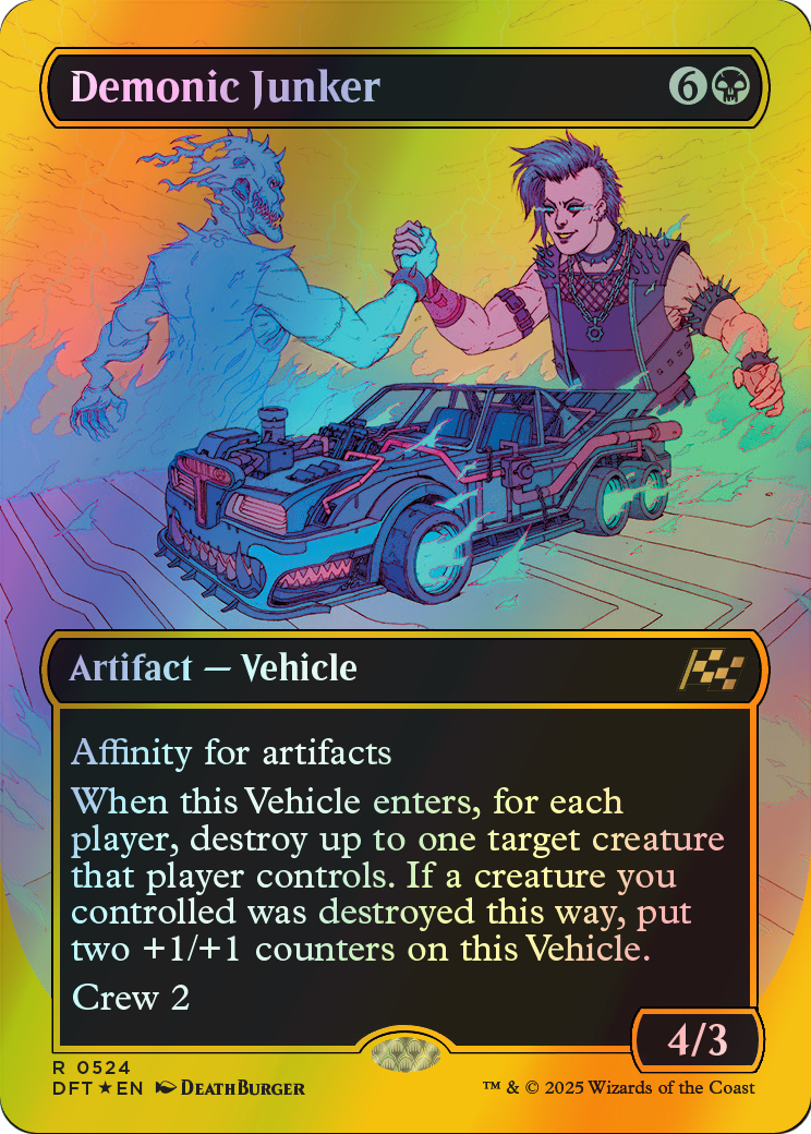 Demonic Junker - Firstplace Foil (DFT) #524 [EN/F] s/o
