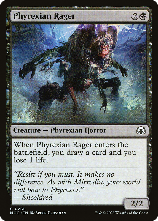Phyrexian Rager (MOC) #265 [EN/N]