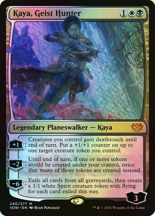 Kaya, Geist Hunter (VOW) #240 [EN/F] s/o