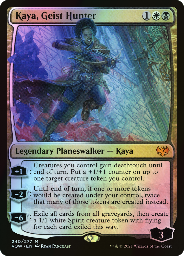 Kaya, Geist Hunter (VOW) #240 [EN/F] s/o