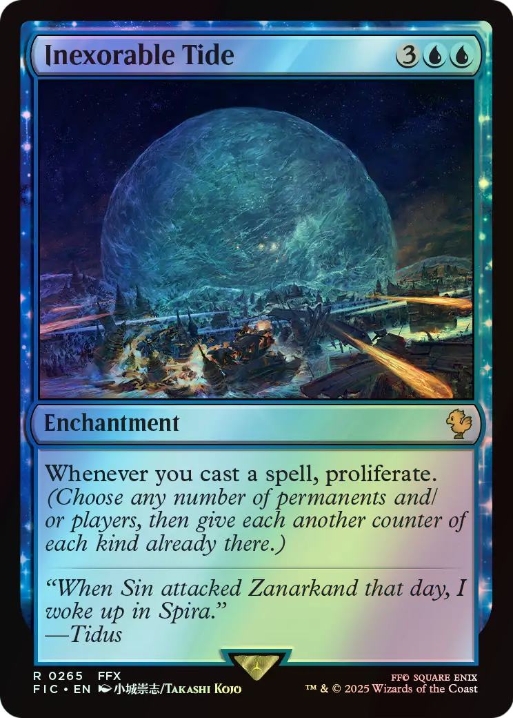 Inexorable Tide - Surge Foil (FIC) #265 [EN/F]