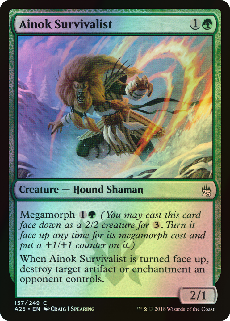 Ainok Survivalist (A25) #157 [EN/F]
