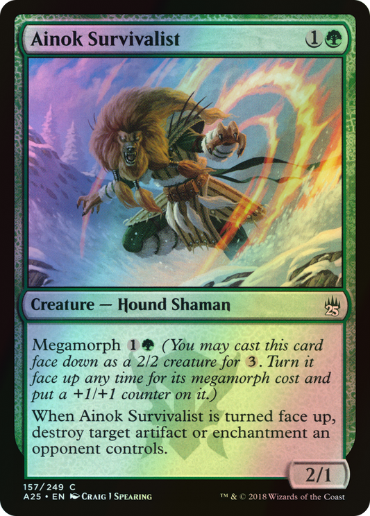 Ainok Survivalist (A25) #157 [EN/F]