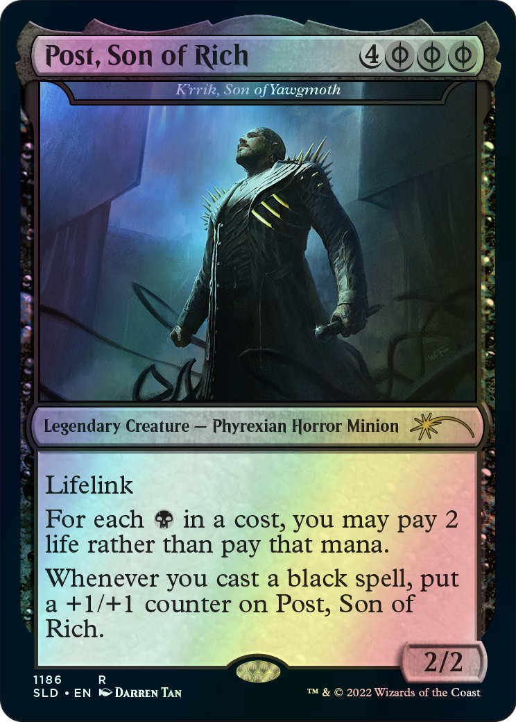 K'rrik, Son of Yawgmoth (SLD) #1186 [EN/F] s/o