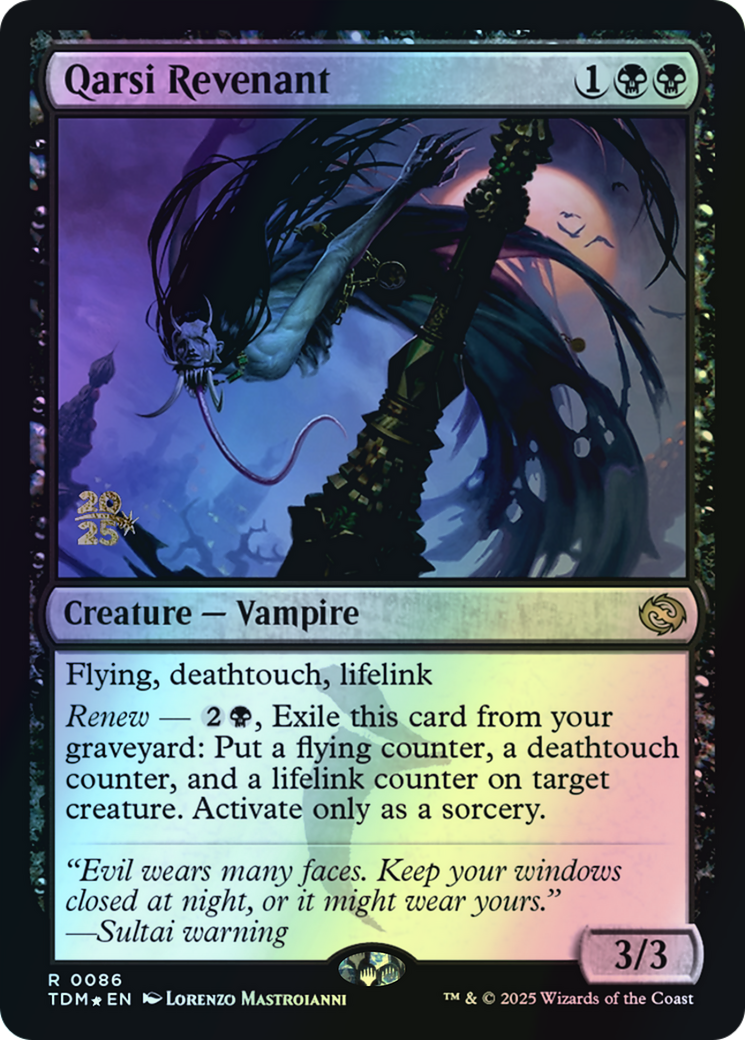 Qarsi Revenant (PTDM) #86s [EN/F]