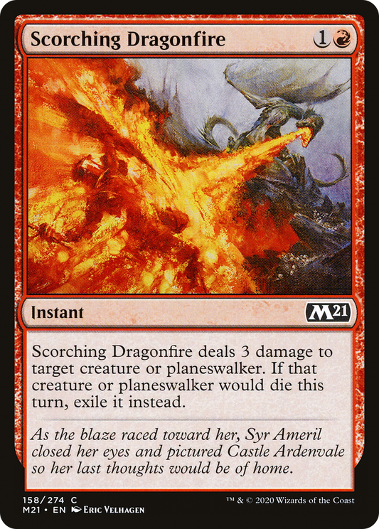 Scorching Dragonfire (M21) #158 [EN/N]