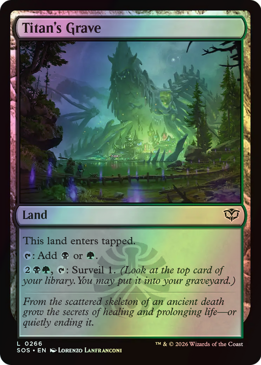 Titan's Grave (SOS) #266 [EN/F]