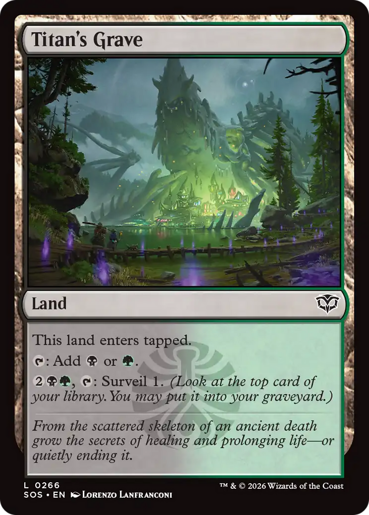 Titan's Grave (SOS) #266 [EN/N]