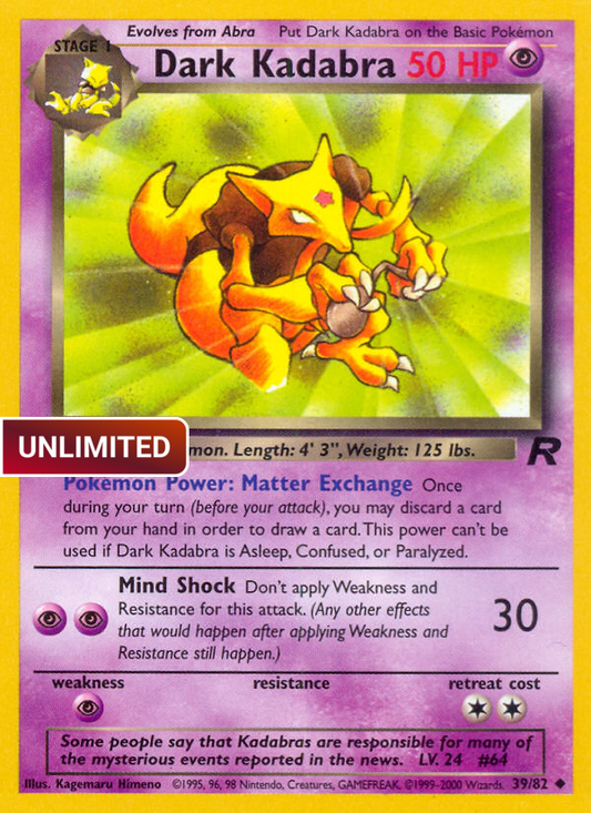 Dark Kadabra (TR) #39 [EN/U]