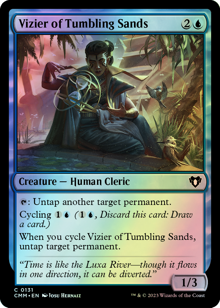 Vizier of Tumbling Sands (CMM) #131 [EN/F] s/o
