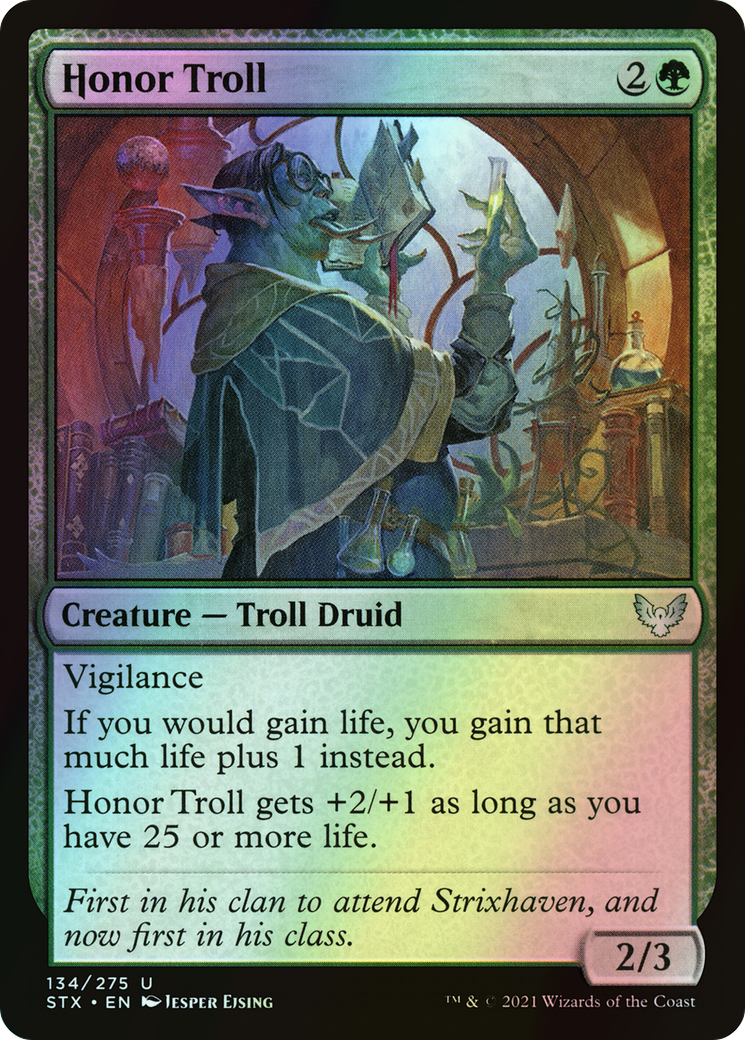 Honor Troll (STX) #134 [EN/F] s/o
