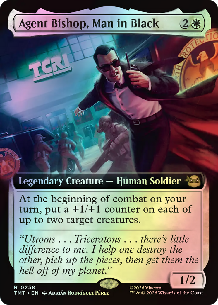 Agent Bishop, Man in Black (TMT) #258 [EN/F]