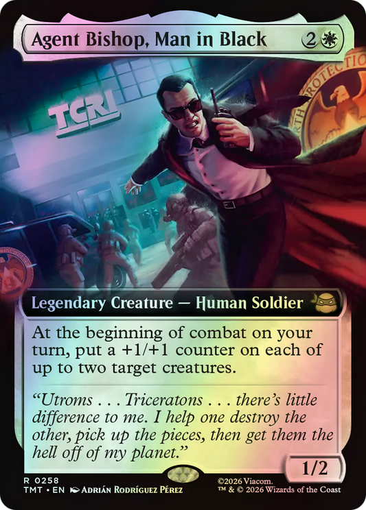 Agent Bishop, Man in Black (TMT) #258 [EN/F]