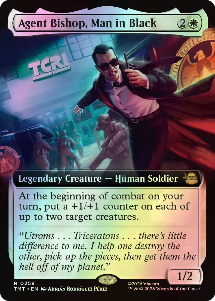 Agent Bishop, Man in Black (TMT) #258 [EN/F]