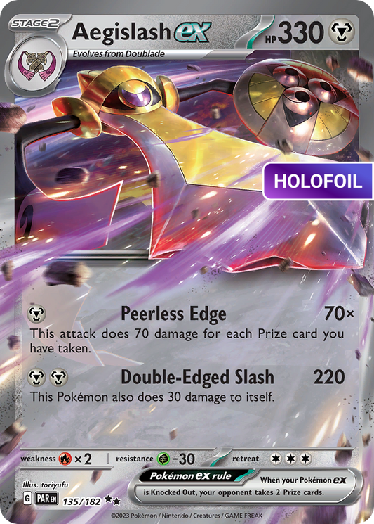 Aegislash ex (PAR) #135 [EN/H] s/o