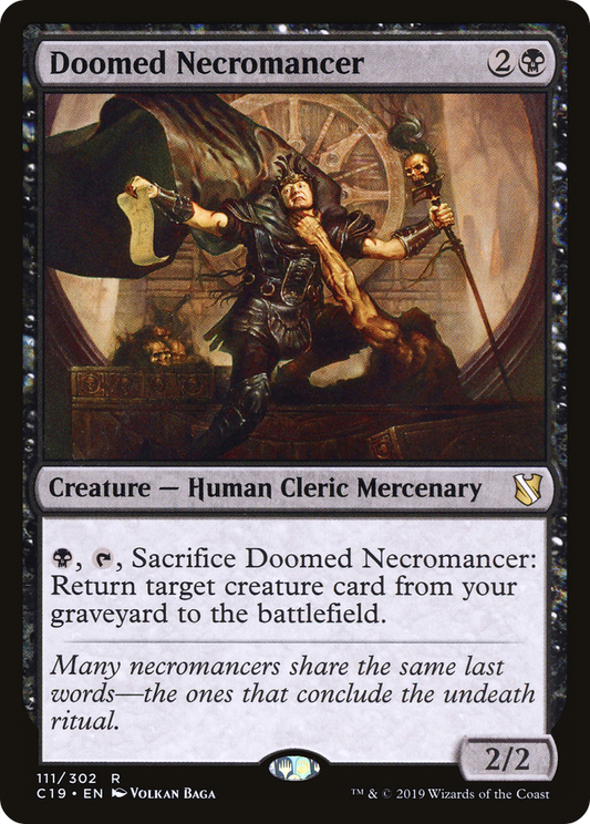 Doomed Necromancer (C19) #111 [EN/N] s/o