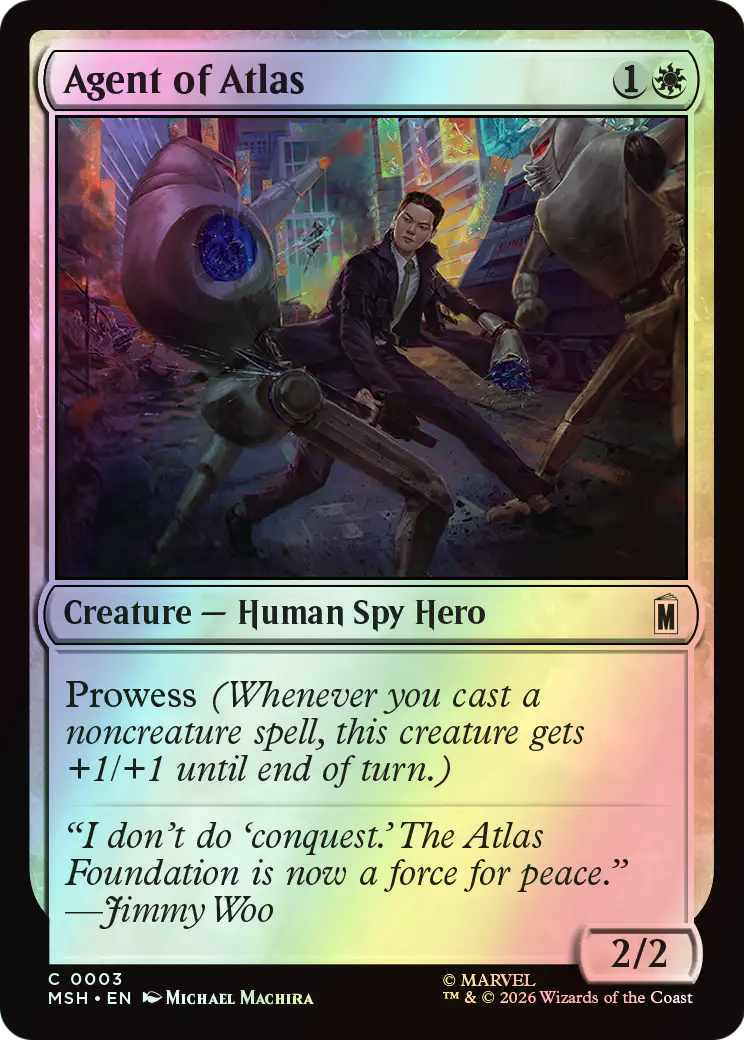Agent of Atlas (MSH) #3 [EN/F]
