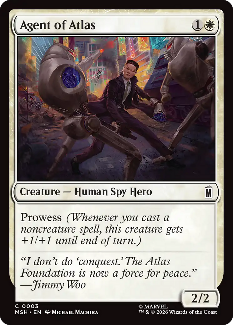 Agent of Atlas (MSH) #3 [EN/N]
