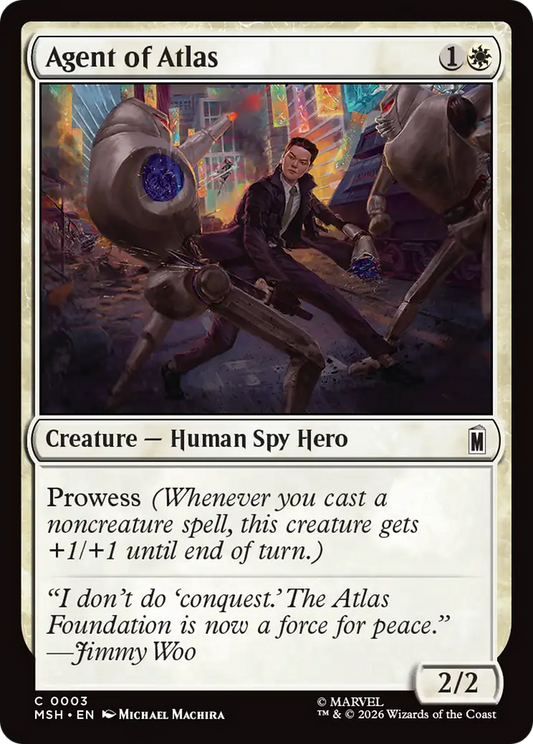 Agent of Atlas (MSH) #3 [EN/N]