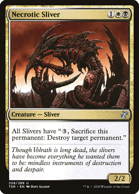 Necrotic Sliver (TSR) #258 [EN/N] s/o