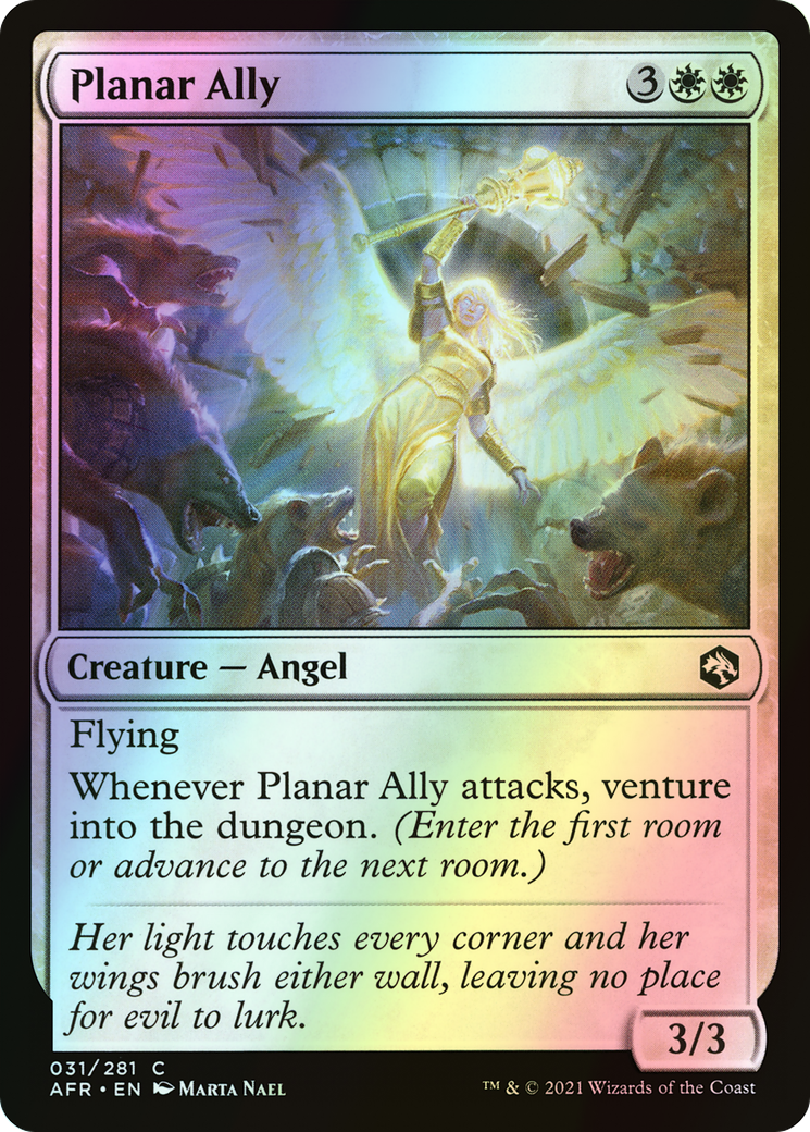 Planar Ally (AFR) #31 [EN/F] s/o