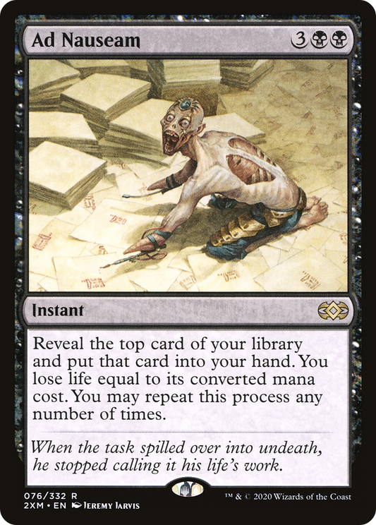 Ad Nauseam (2XM) #76 [EN/N] s/o